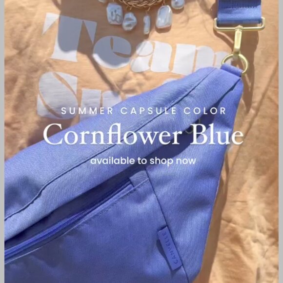 Canvelle Fanny in Limited Edition Cornflower NWT - Picture 1 of 4